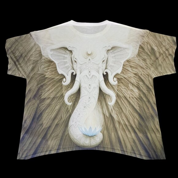 A. Andrew Gonzalez Arkasodara Elephant Art 2XL T-Shirt Jerzees - Picture 5 of 5